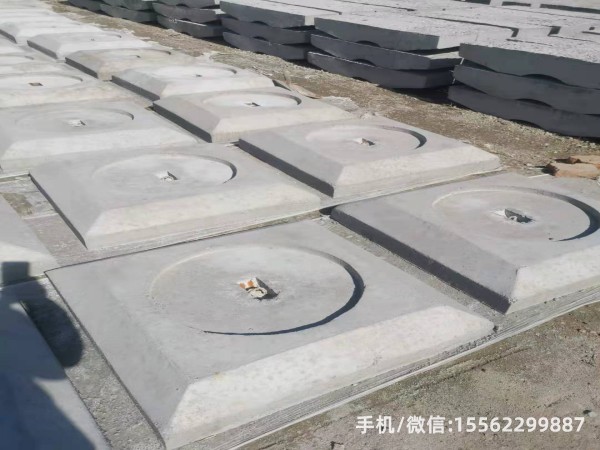 青湖路街道1400×1400混凝土电杆底盘